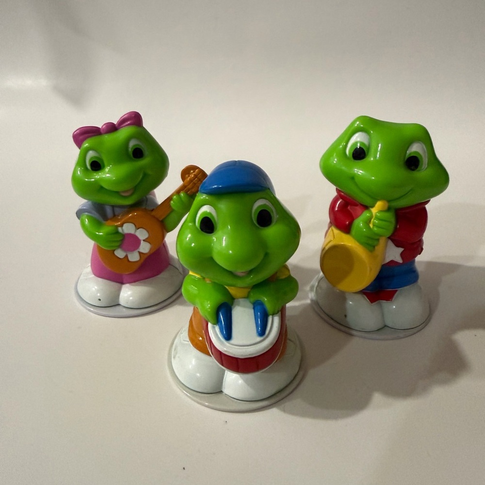 Leap Frog Phonics School Bus Figures Tad Leap Lilly Music Band Replacement Toys
